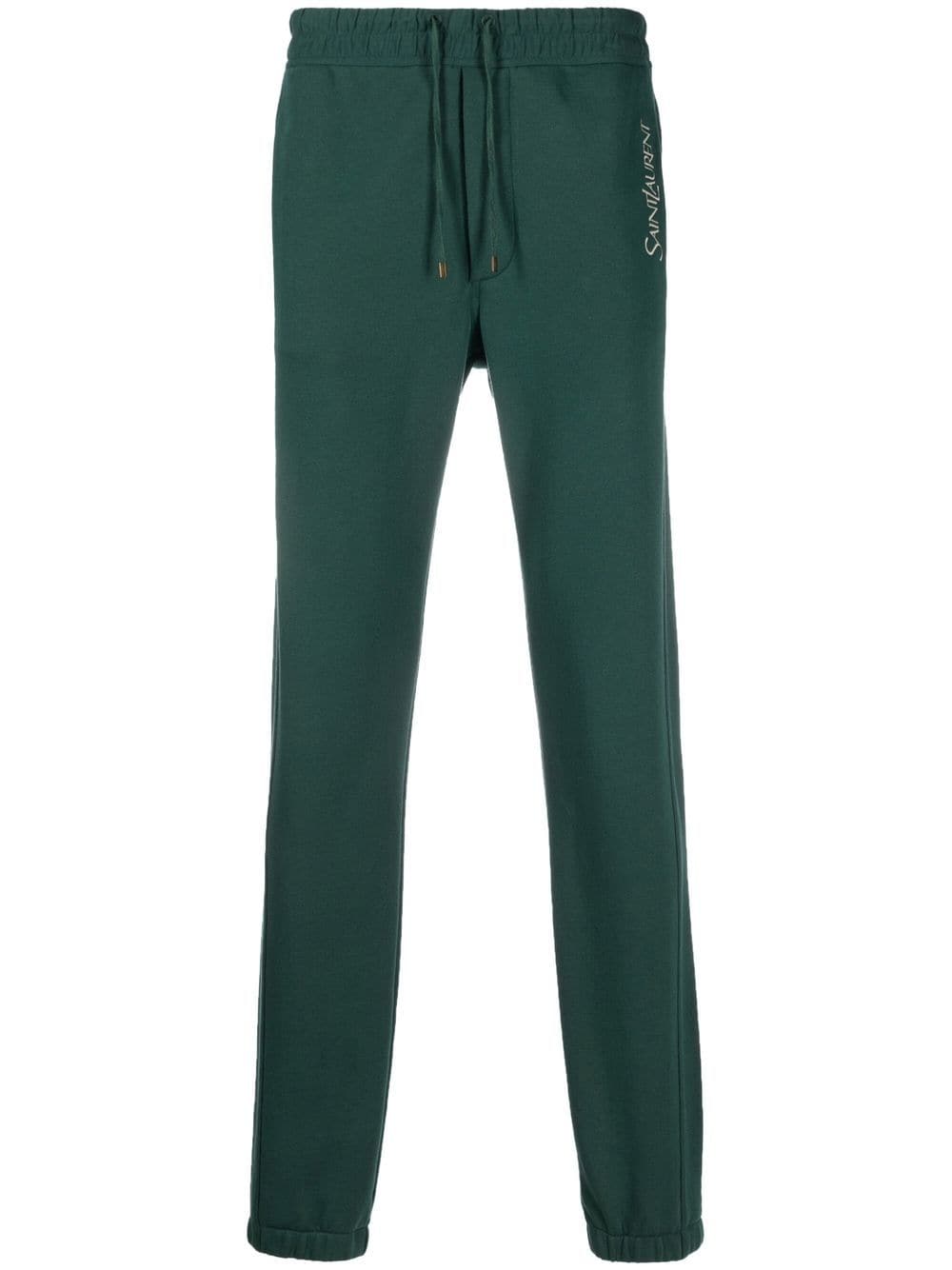 Saint Laurent, Logo Embroidered Drawstring Track Pants