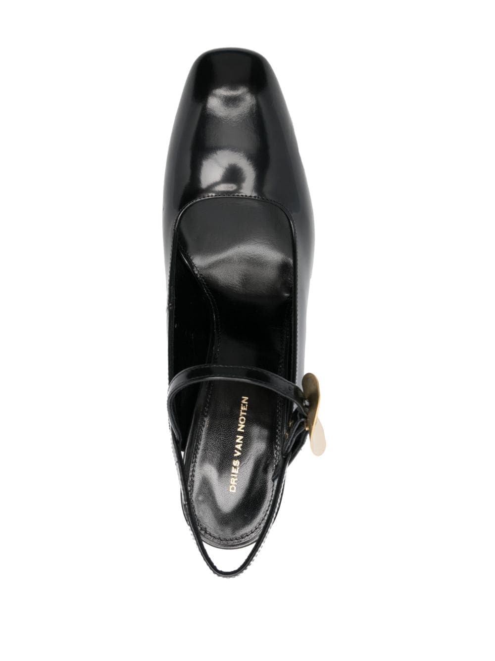 Dries Van Noten, Leather Slingback Pumps