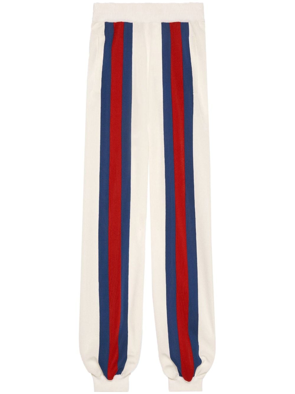 Gucci, Viscose Web-Stripe Detail Track Pants