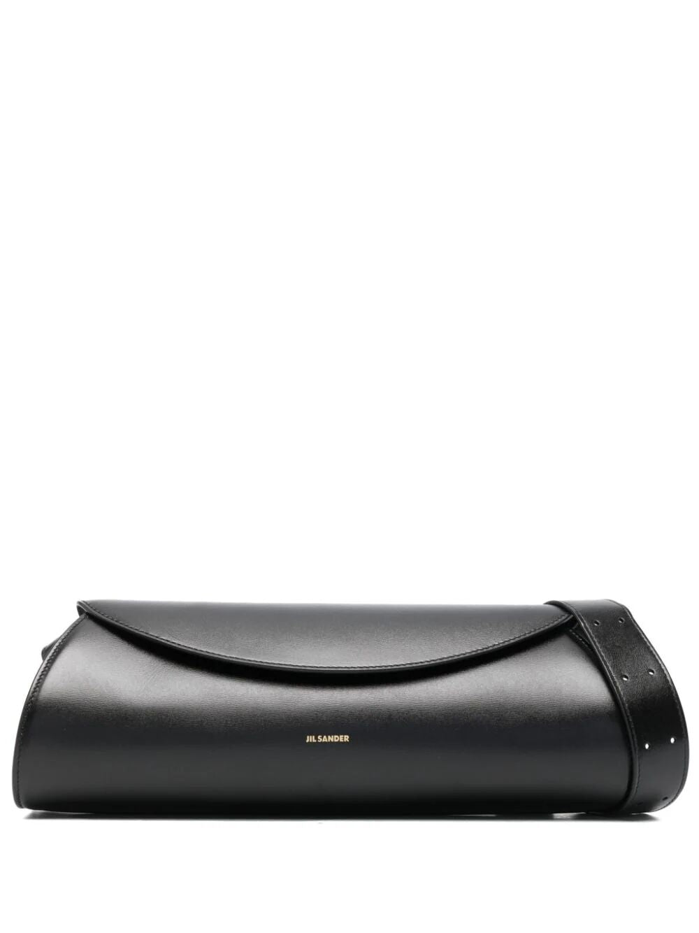 JIl Sander, Cannolo Large Leather Shoulder Bag