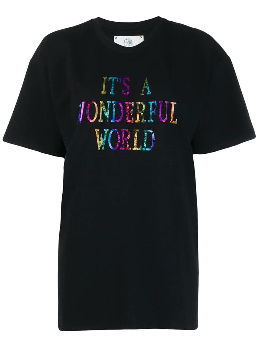 Alberta Ferretti, It's A Wonderful World T-Shirt