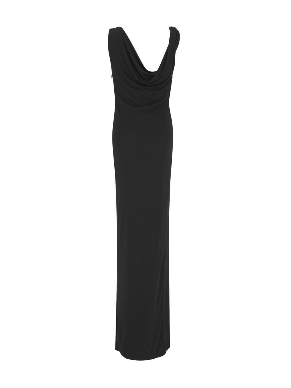 Saint Laurent, Long Draped Dress