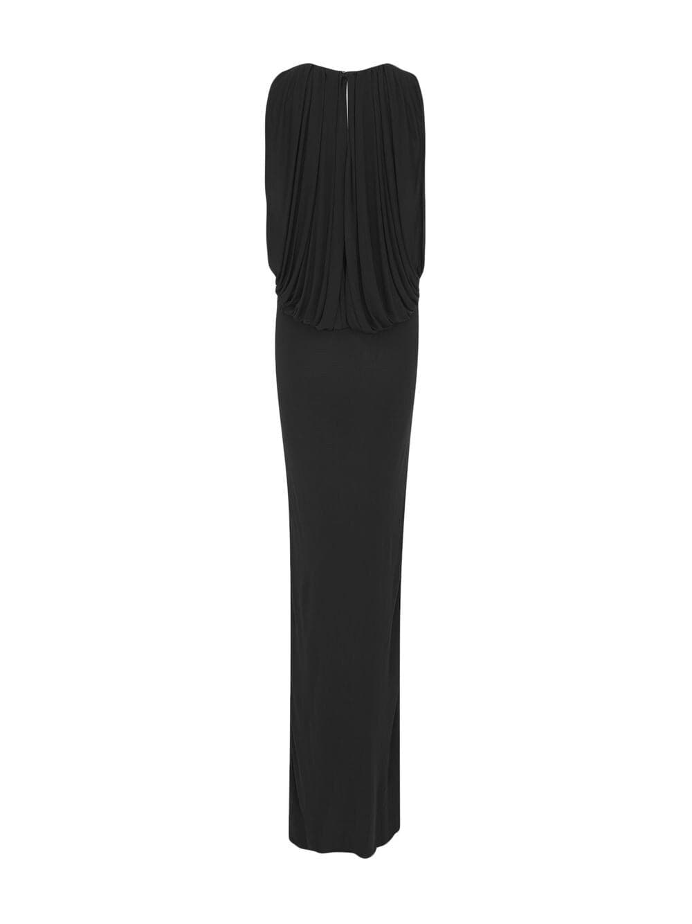 Saint Laurent, Draped Jersey Dress