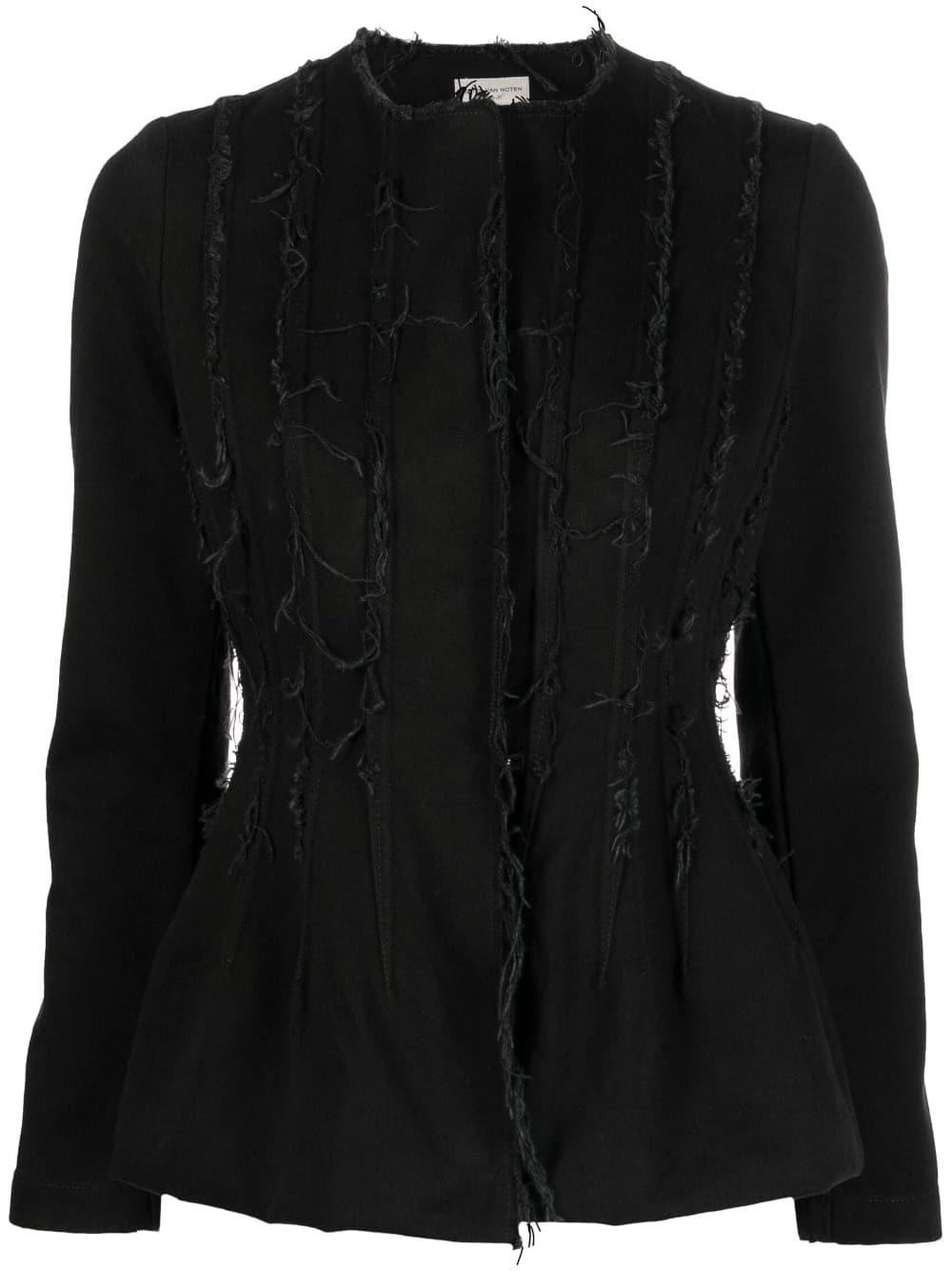 Dries Van Noten, Frayed Detail Jacket