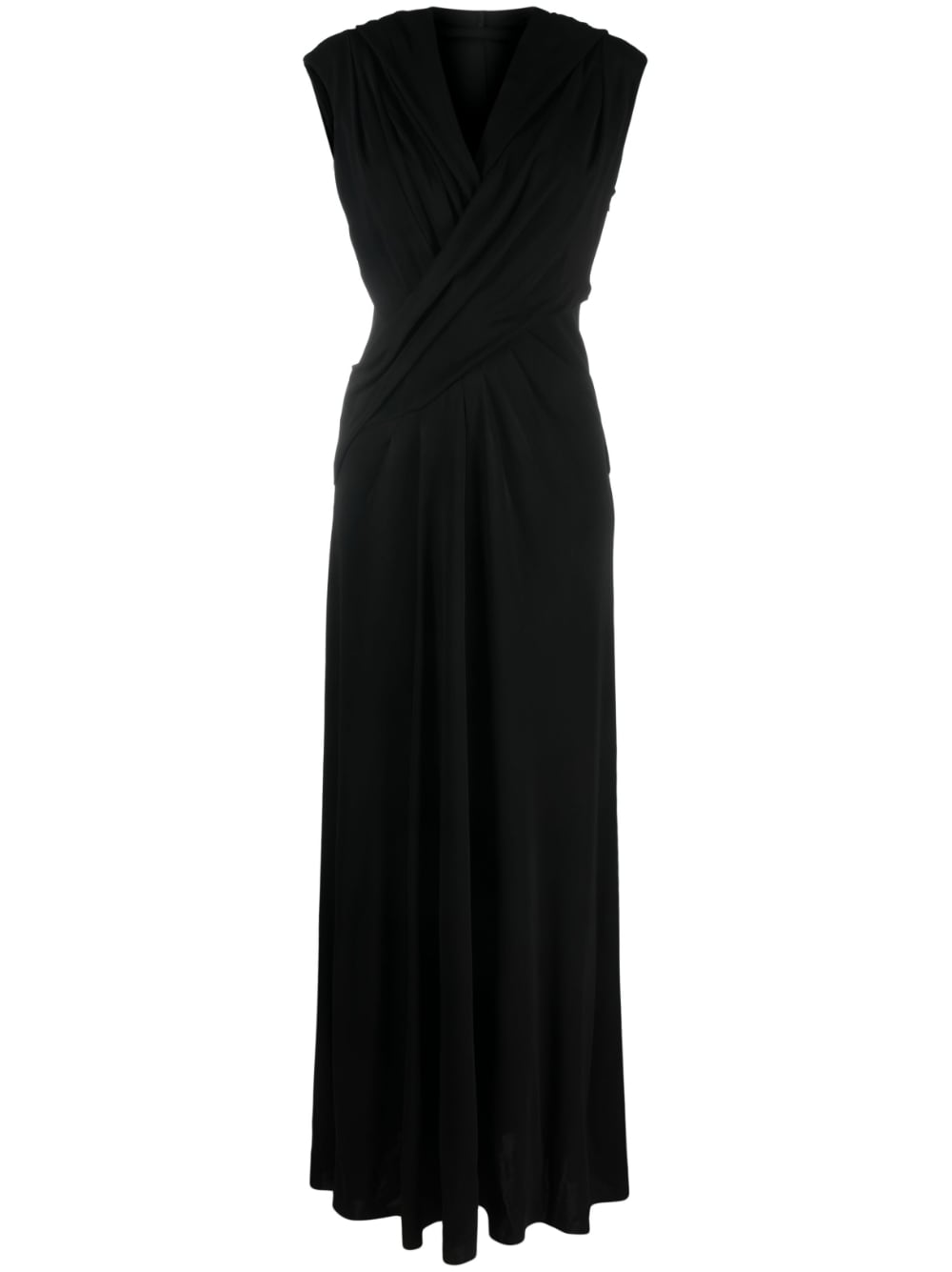 Alberta Ferretti, V-neck Maxi Dress