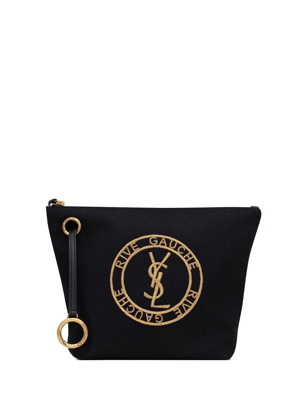 Saint Laurent, Rive Gauche Embroidered Pouch