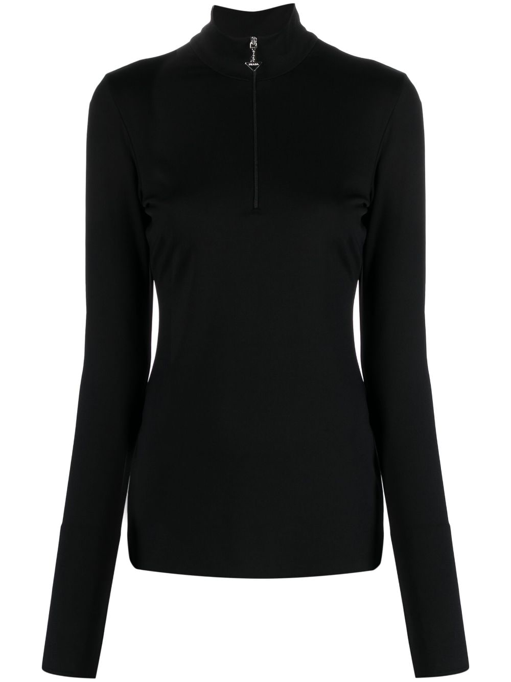 Prada, Triangle-logo Half-zip Top