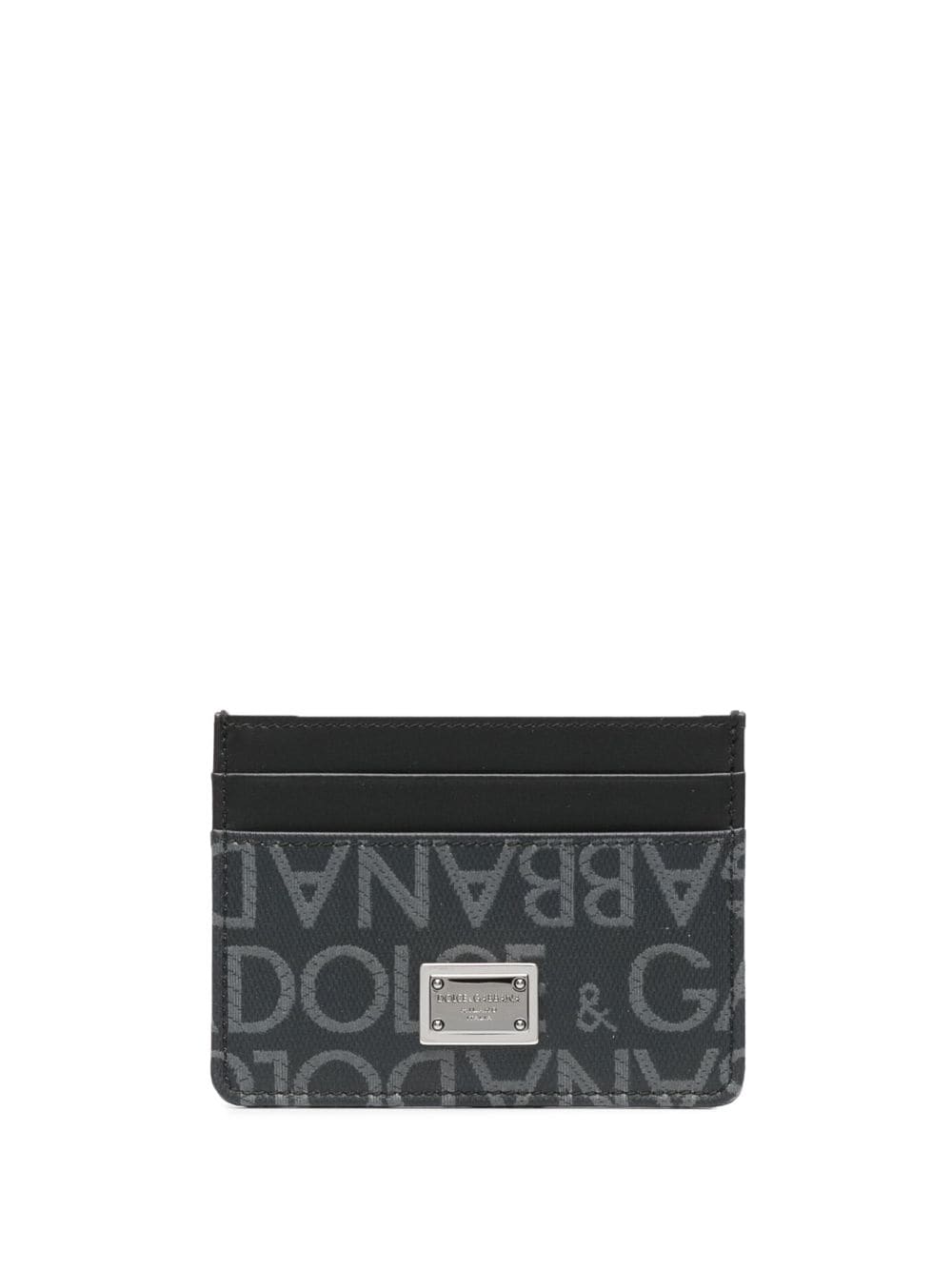 Dolce & Gabbana Logo Jacquard Card Holder