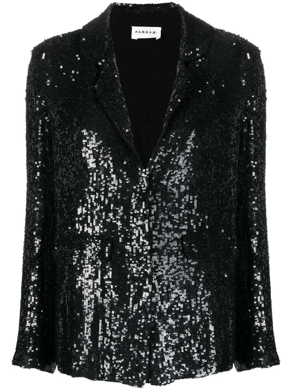 P.A.R.O.S.H., Sequined Single-Breasted Blazer