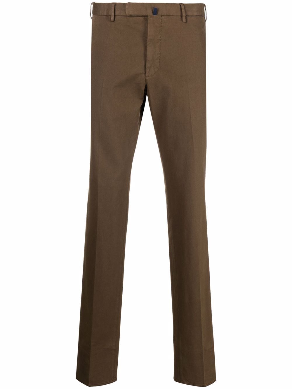 Incotex, Mid-Rise Twill Chino Cotton Trousers