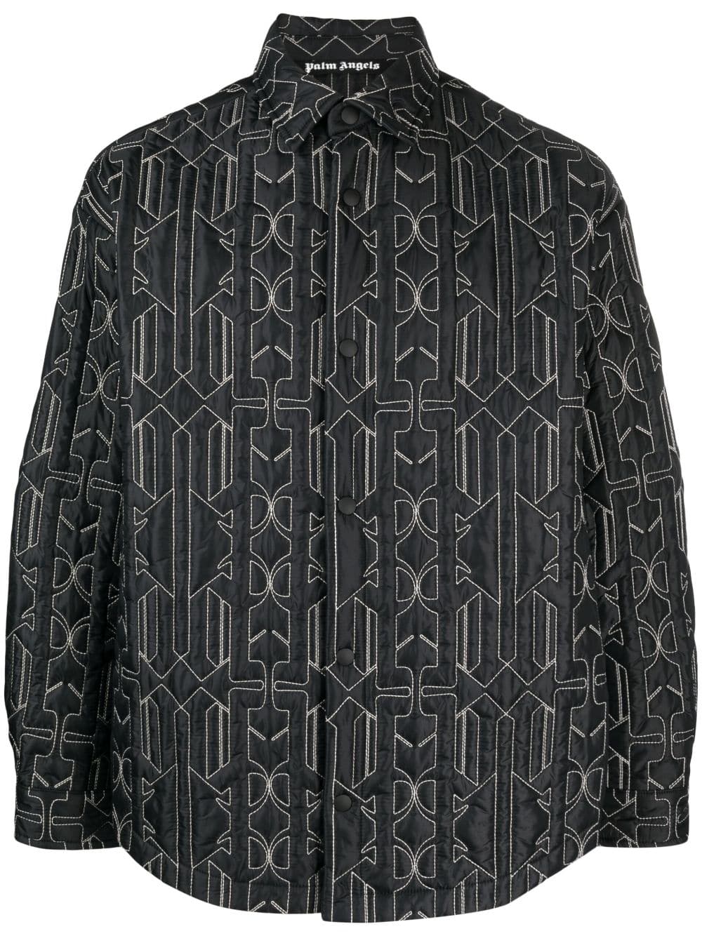 Palm Angels, Monogram Quilted Overshirt