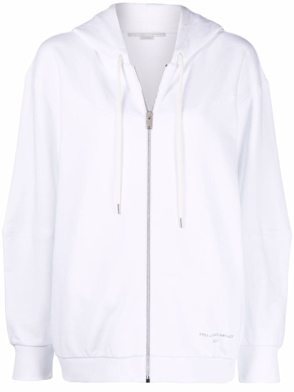 Stella McCartney, Logo Plaque Drawstring Hoodie