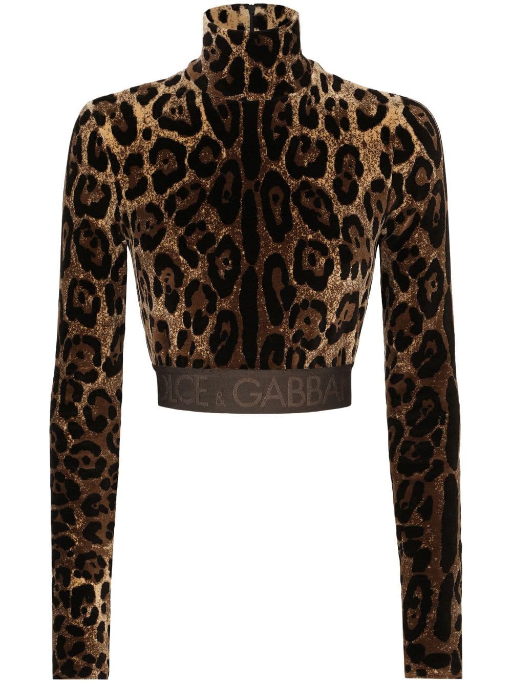 Dolce & Gabbana, High-Neck Top