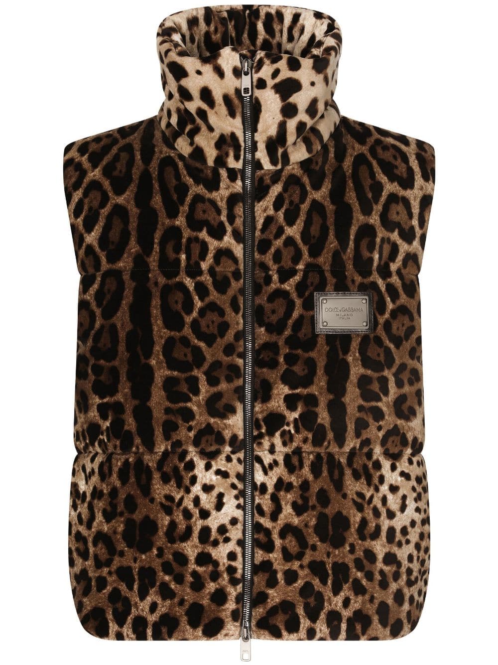 Dolce & Gabbana, Leopard-Print Gilet