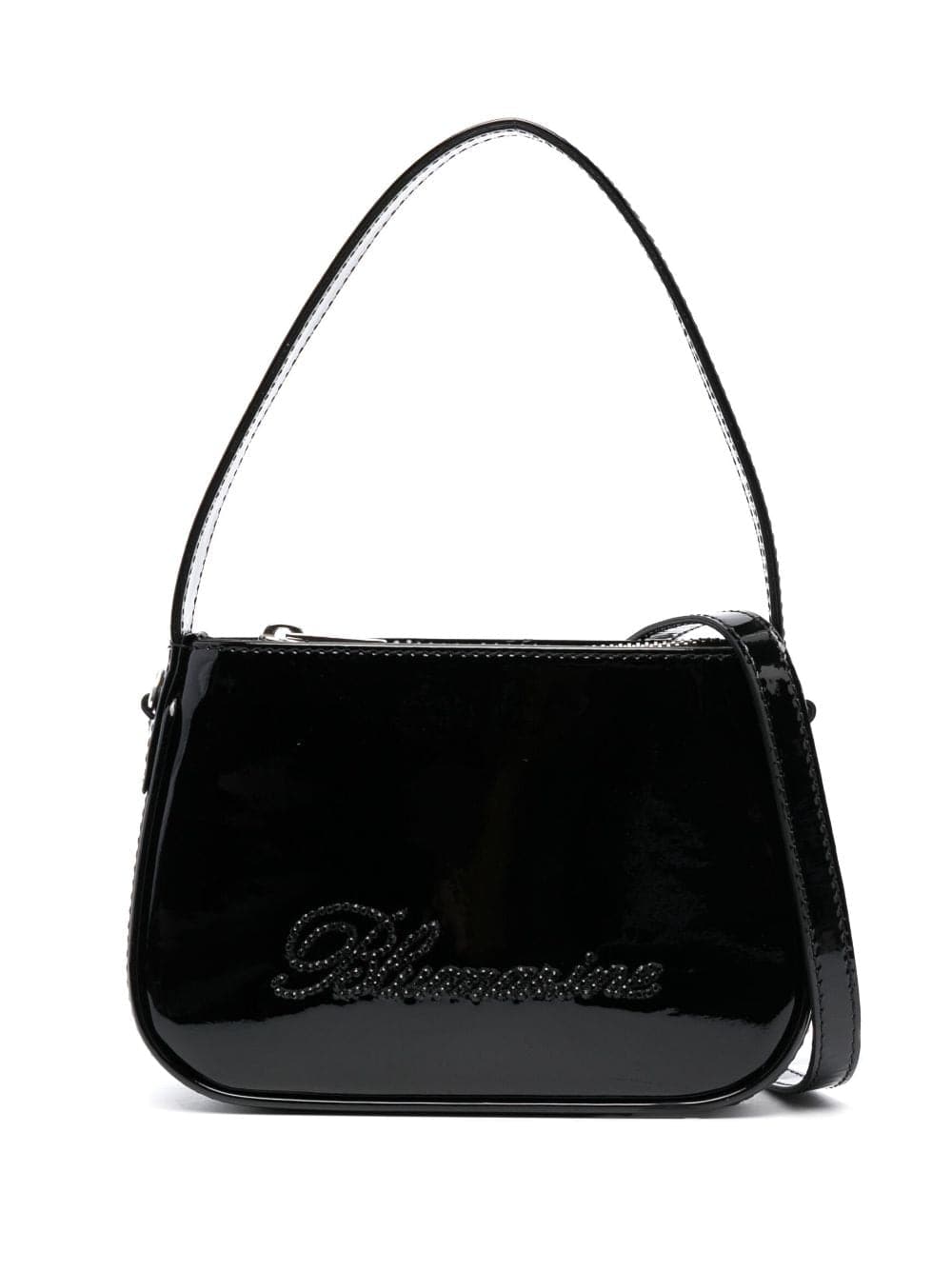 Blumarine, Rhinestone Logo Mini Bag