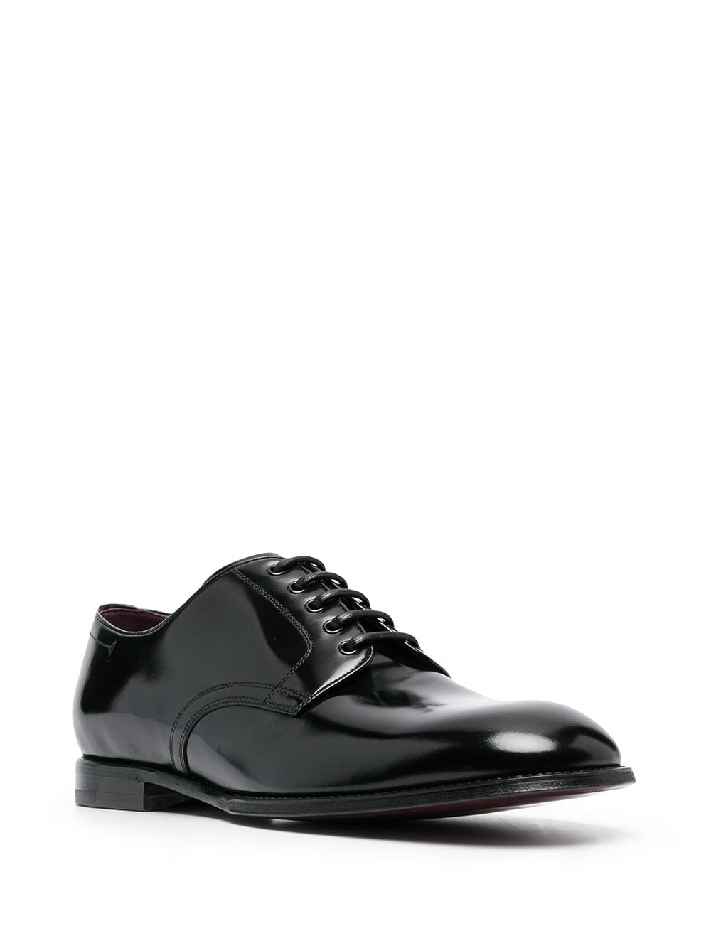 Dolce & Gabbana, Brushed Calf Leather Derby Shoes