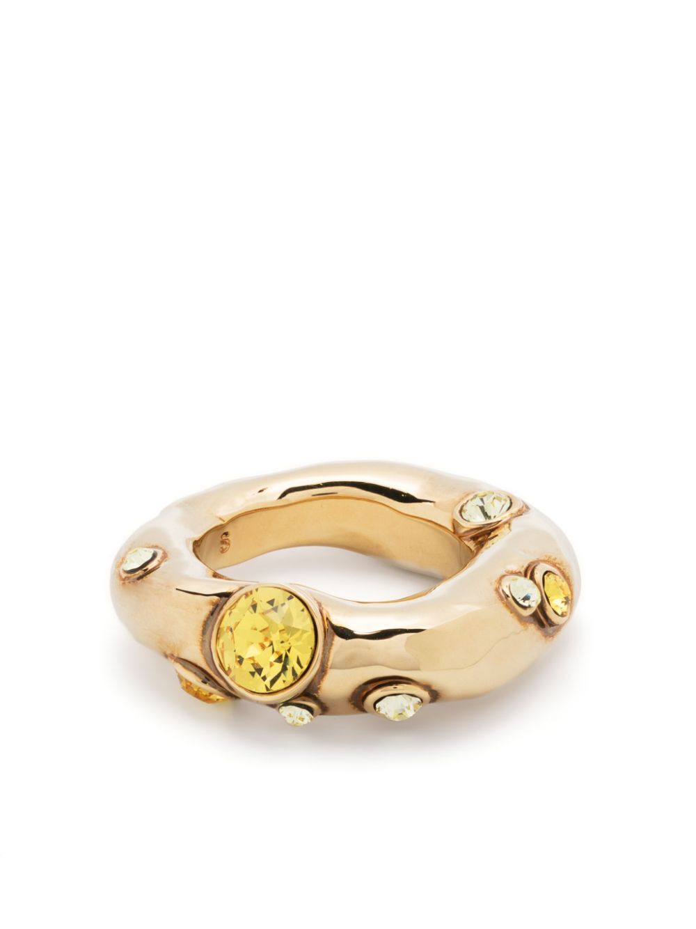 Dries Van Noten, Embellished Gold Ring