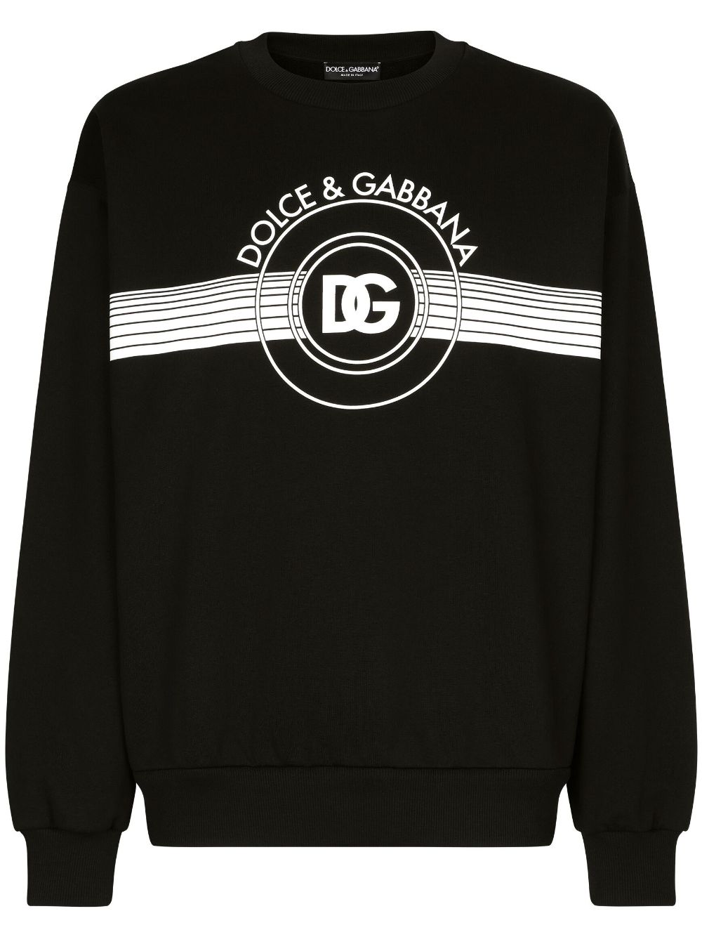 Dolce & Gabbana, Logo Printed Crewneck Sweatshirt