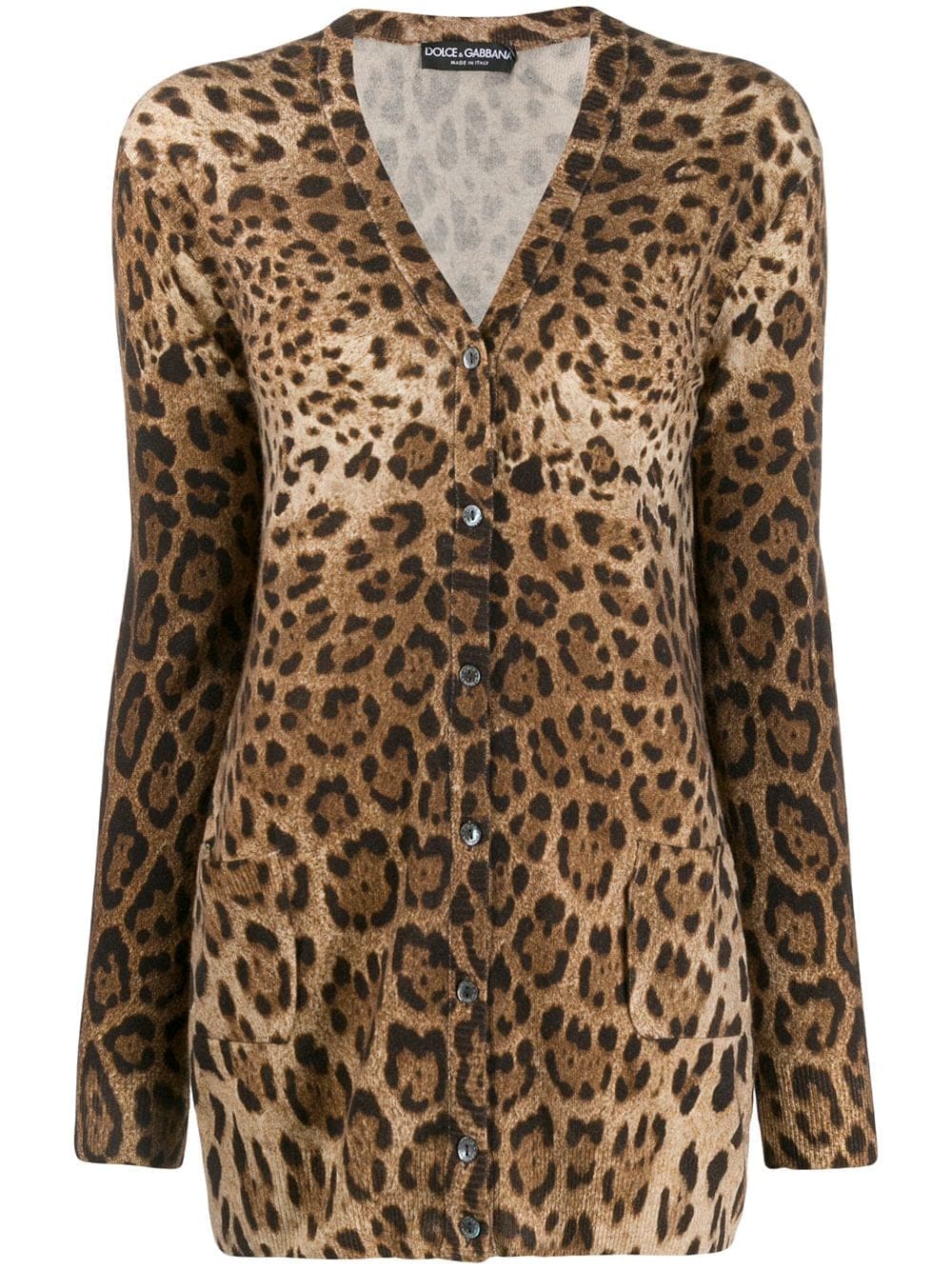 Dolce & Gabbana, Leopard-print Cardigan