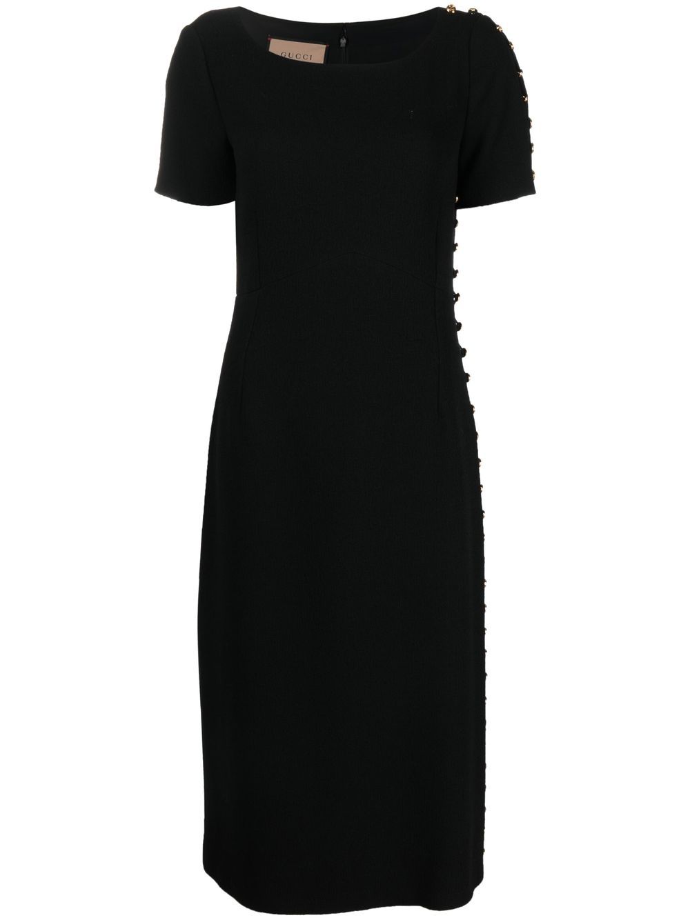 Gucci, Button-Front Midi Dress