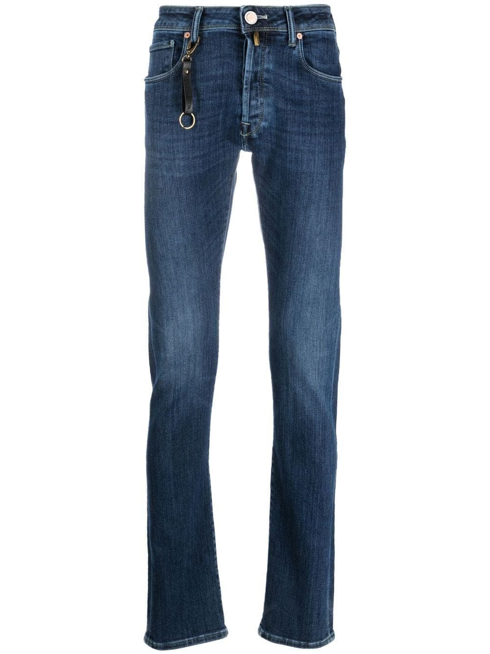 Incotex, high-rise skinny jeans