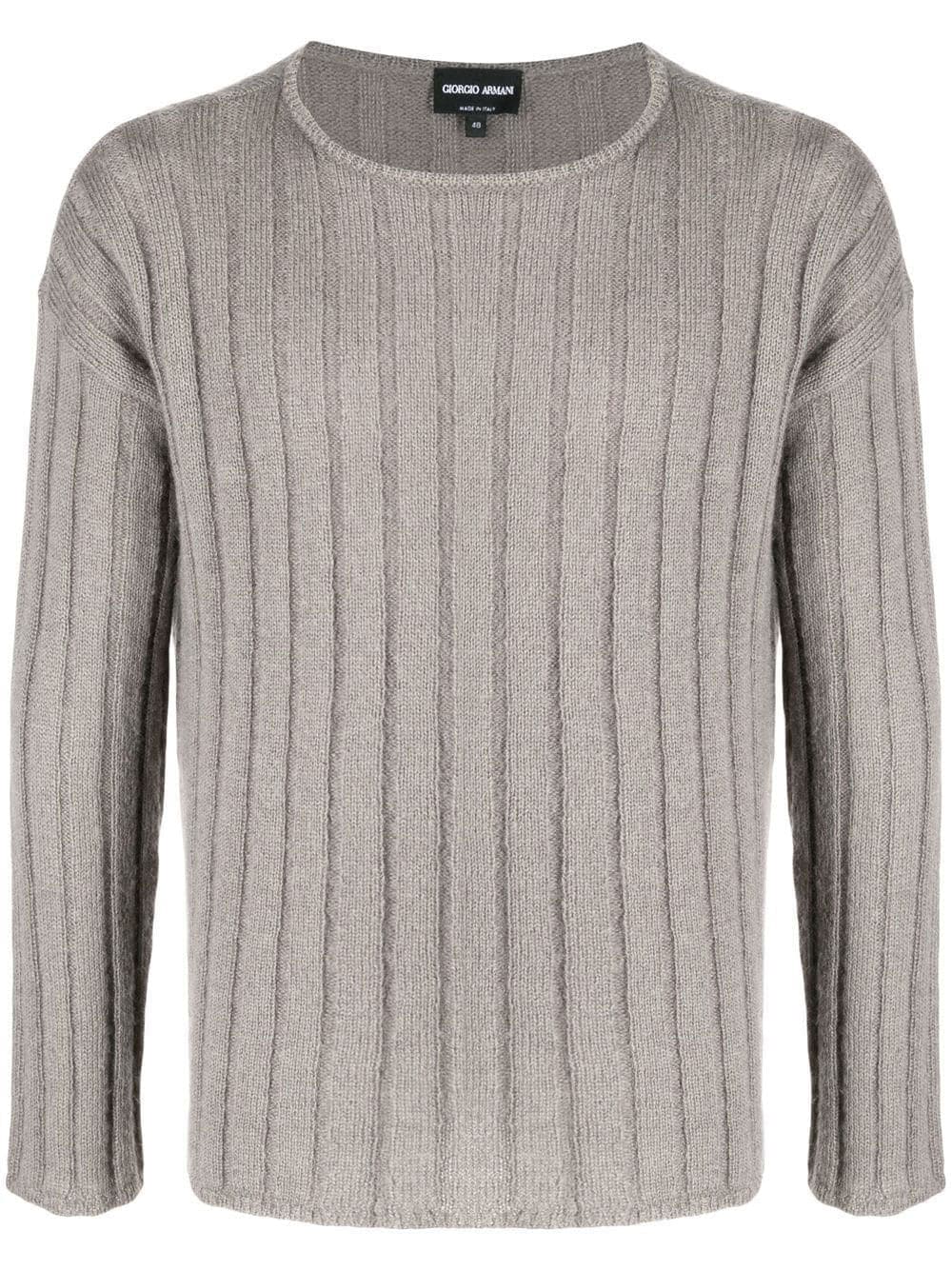 Giorgio Armani, Crew-neck Mohair Wool Jumper