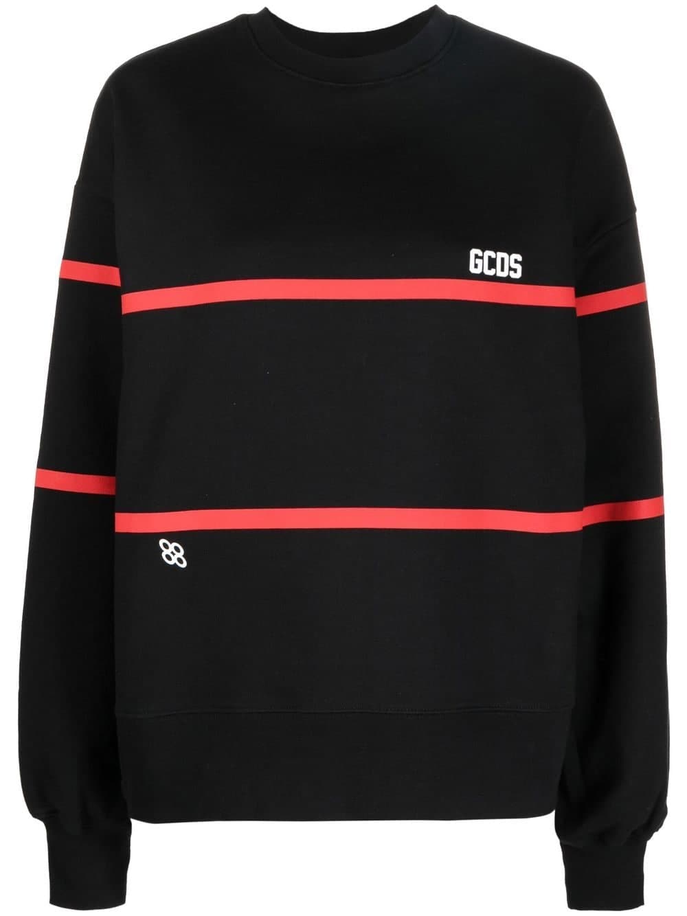 GCDS, Stripe-detailed Sweatshirt