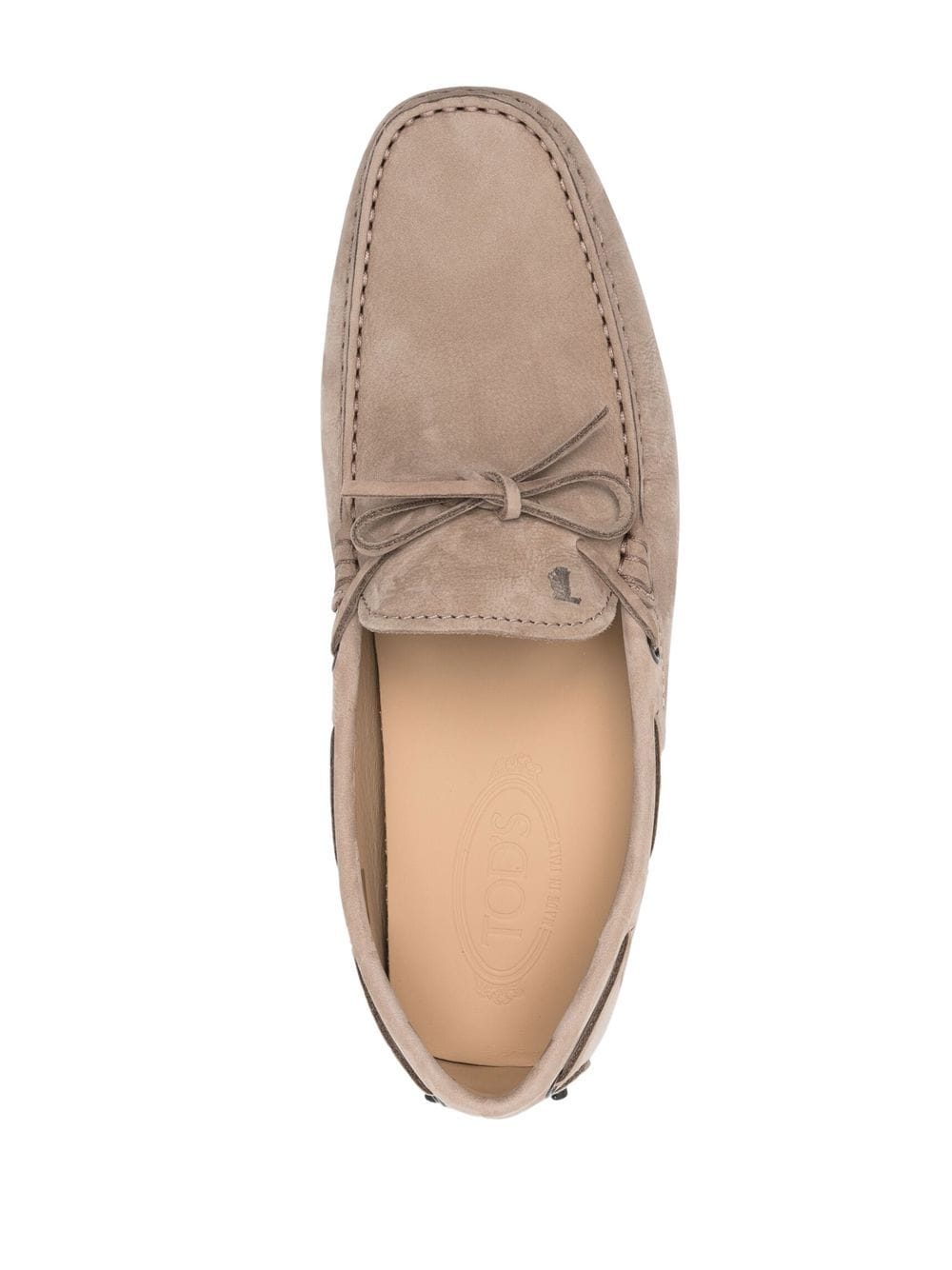 Tod's Bow-Detail Leather Loafers