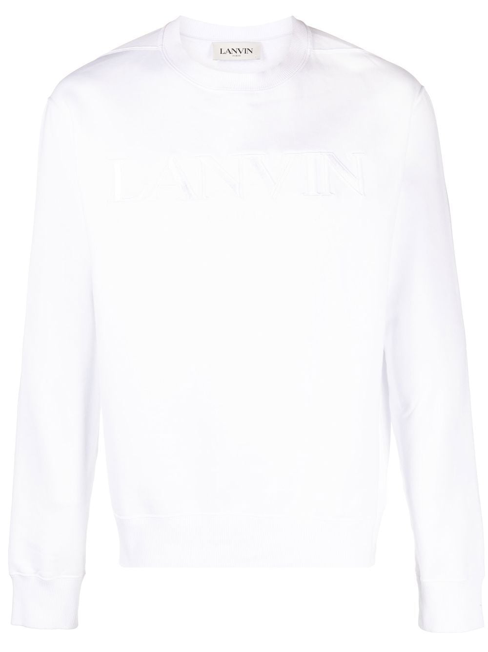 Lanvin, Embroidered Logo Sweatshirt