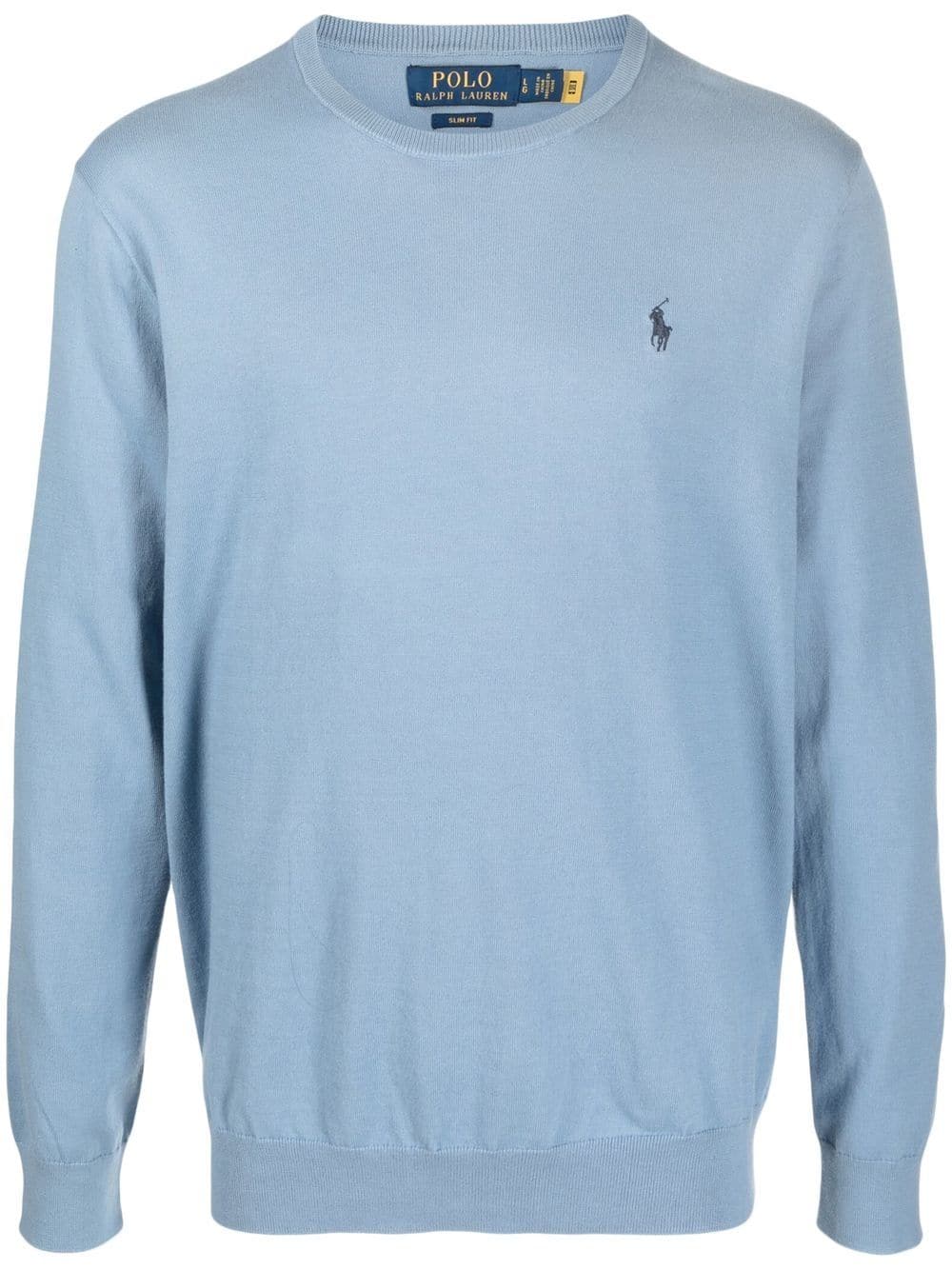 Polo Ralph Lauren, Crew Neck Pullover Rosette Heather