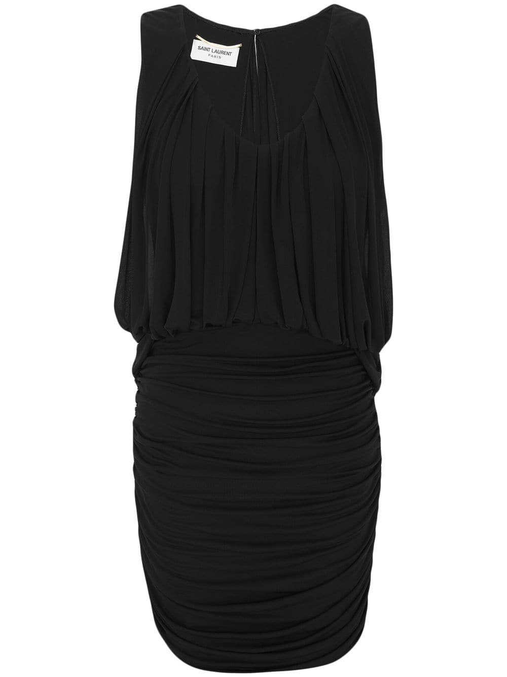 Saint Laurent, Draped Jersey Dress