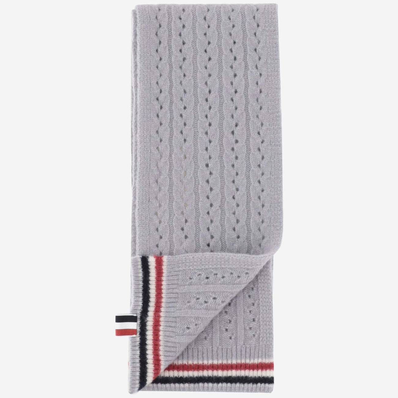Thom Browne, Silk and Cashmere Blend Scarf