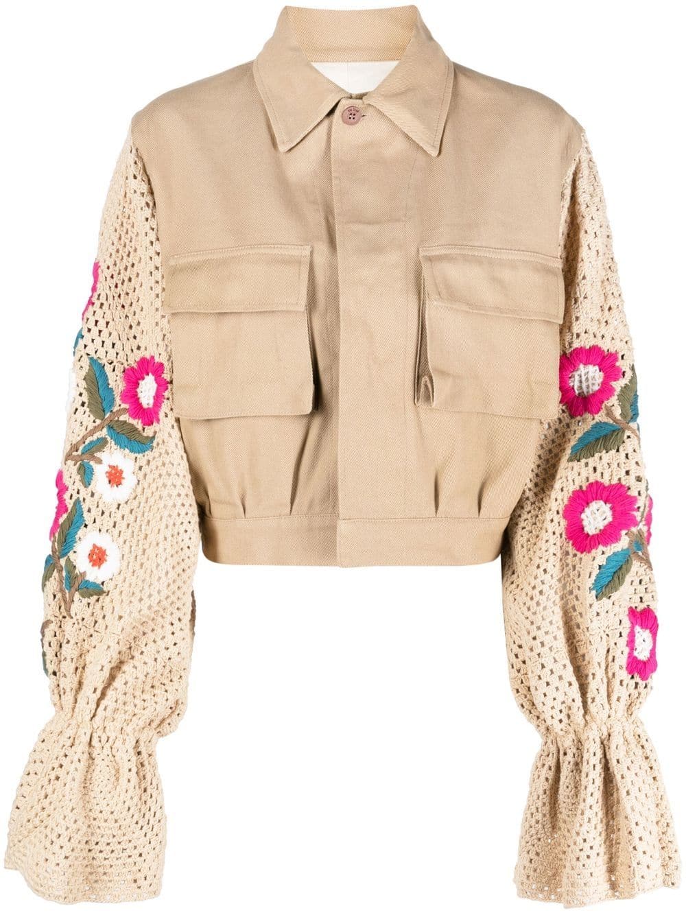 Tu Lize', Crochet Detailed Jacket