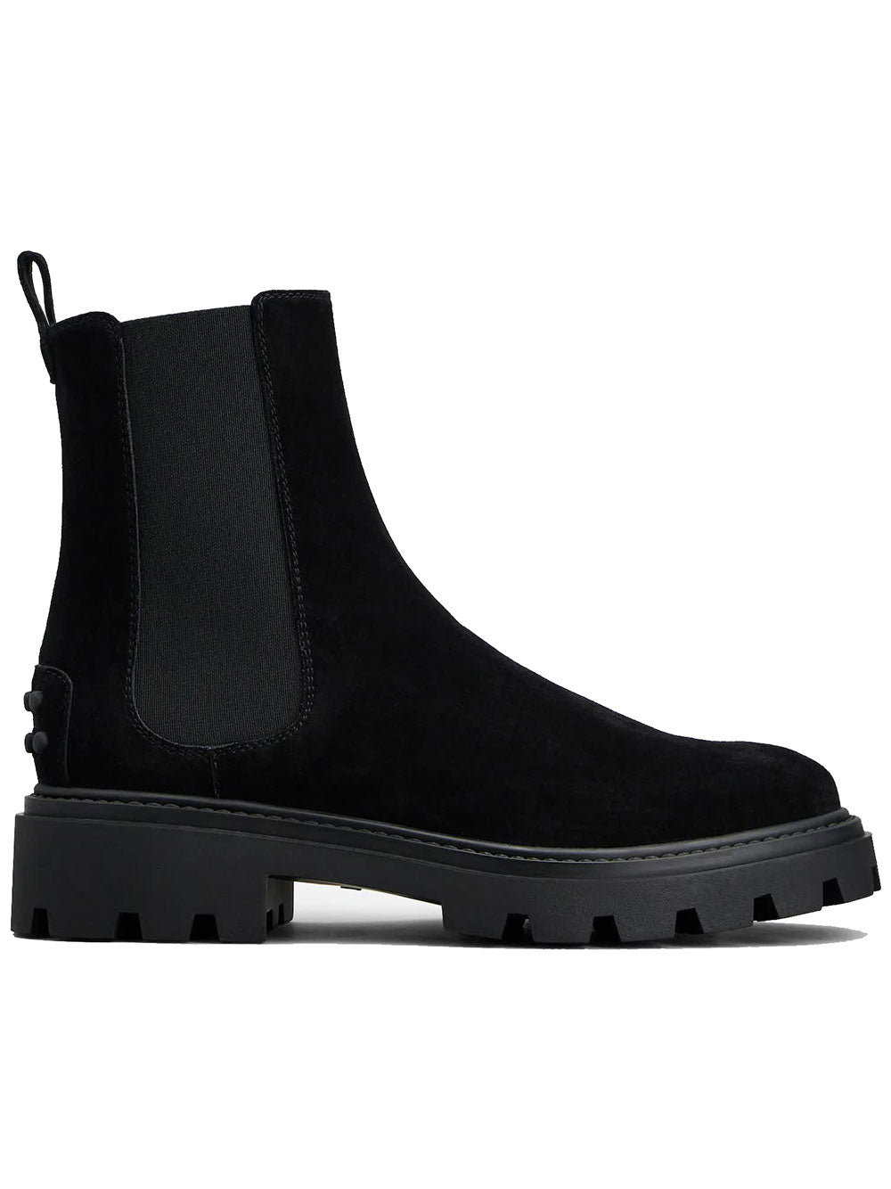 Tod's, Pull On Lug Chelsea Boots