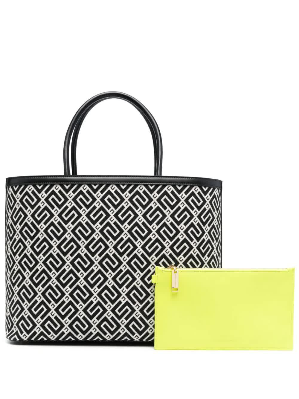 Elisabetta Franchi, Monogram-pattern Tote Bag