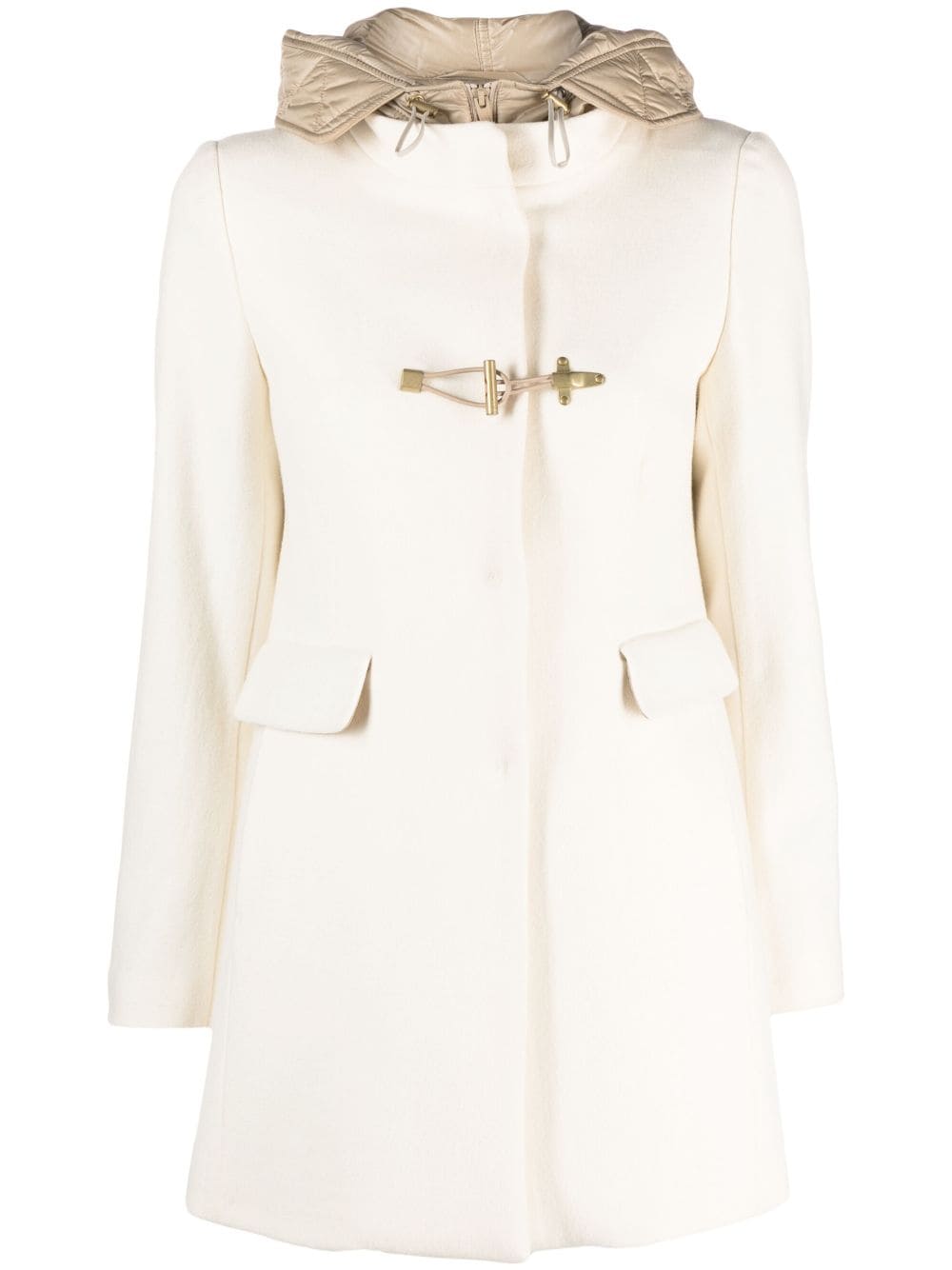 Fay, Toggle-Fastening Hooded Coat