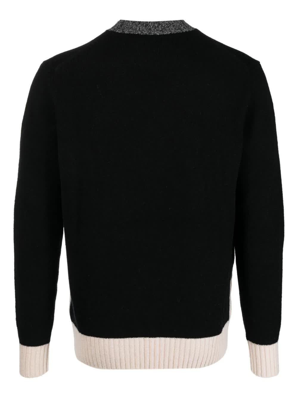 Ballantyne, Intarsia Knit Wool Jumper