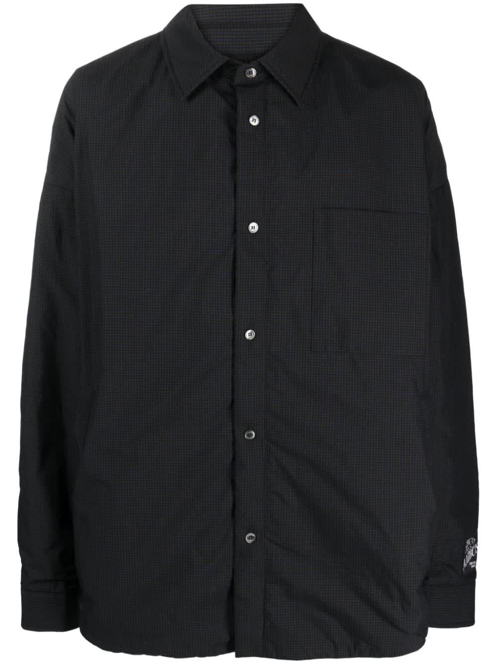 Ambush, Gingham Logo Padded Shirt Jacket