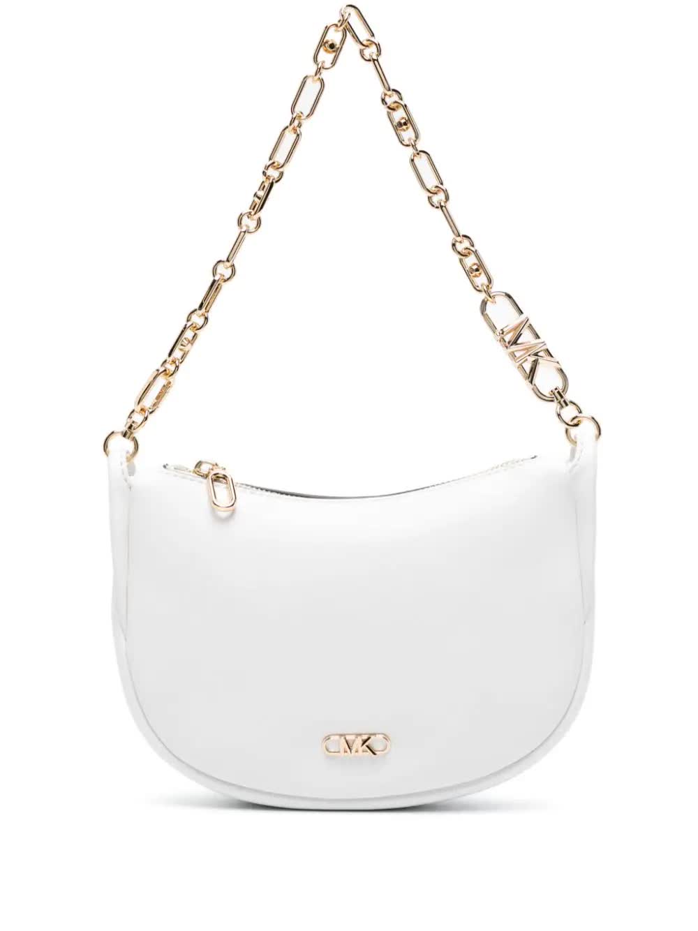 Michael Kors, Kendall Logo-Plaque Leather Shoulder Bag