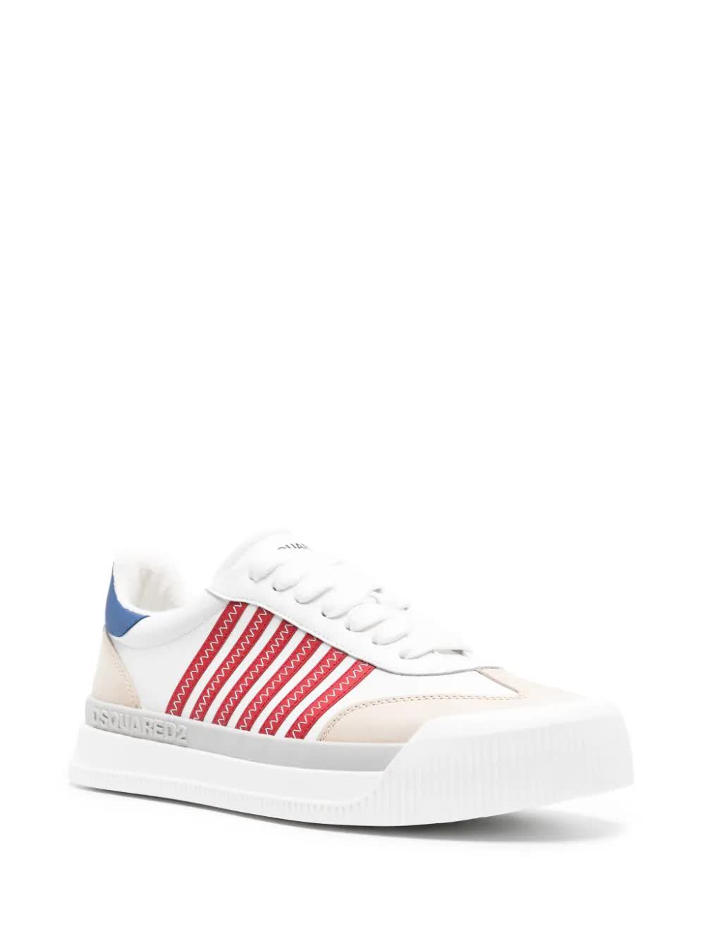 Dsquared2, New Jersey Leather Sneakers