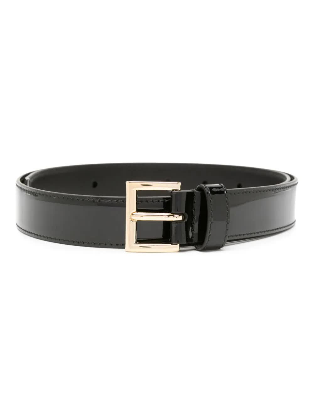 Prada, Patent Leather Thin Belt