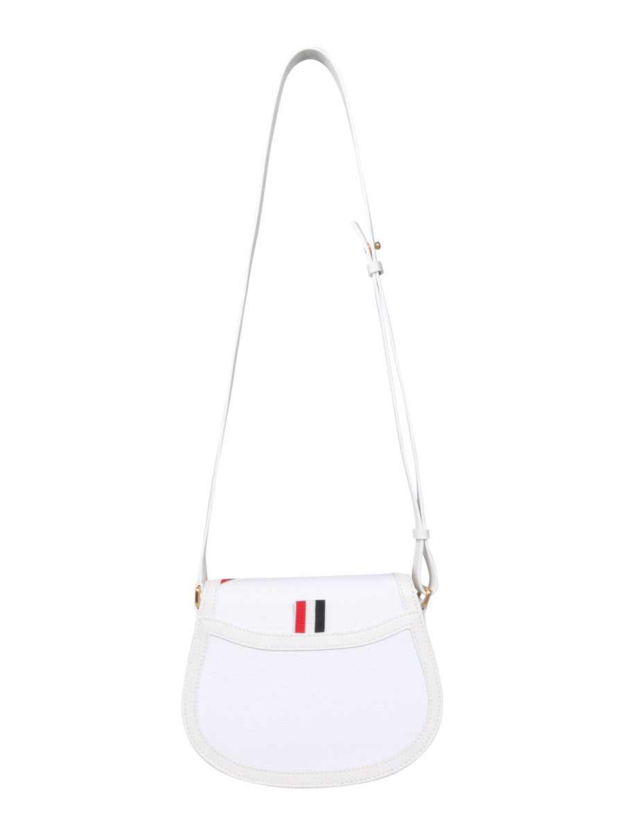 Thom Browne, Canvas Saddle Shoulder Bag