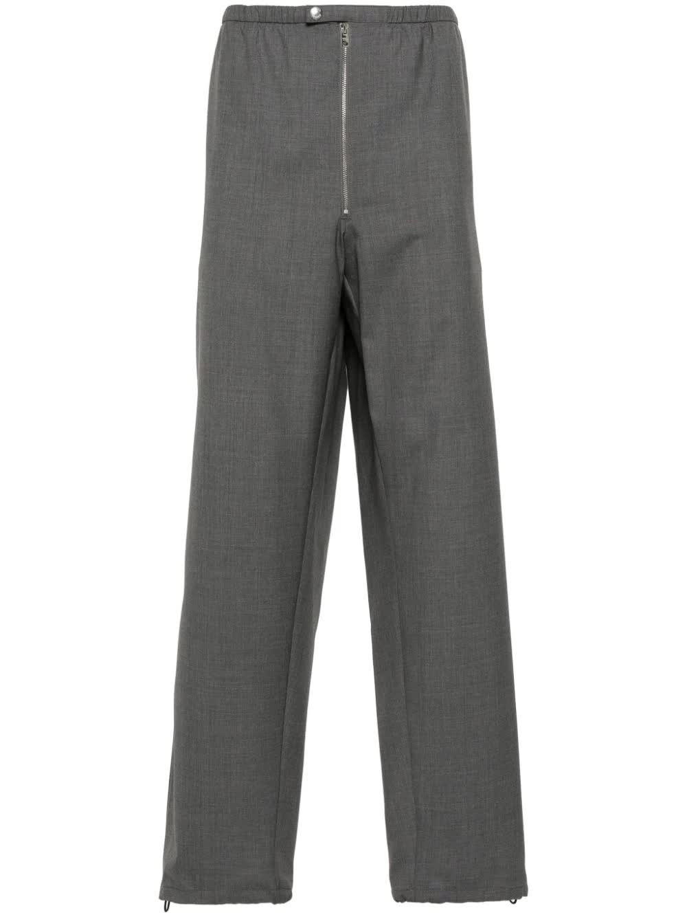 Prada, Virgin Wool Loose Trousers