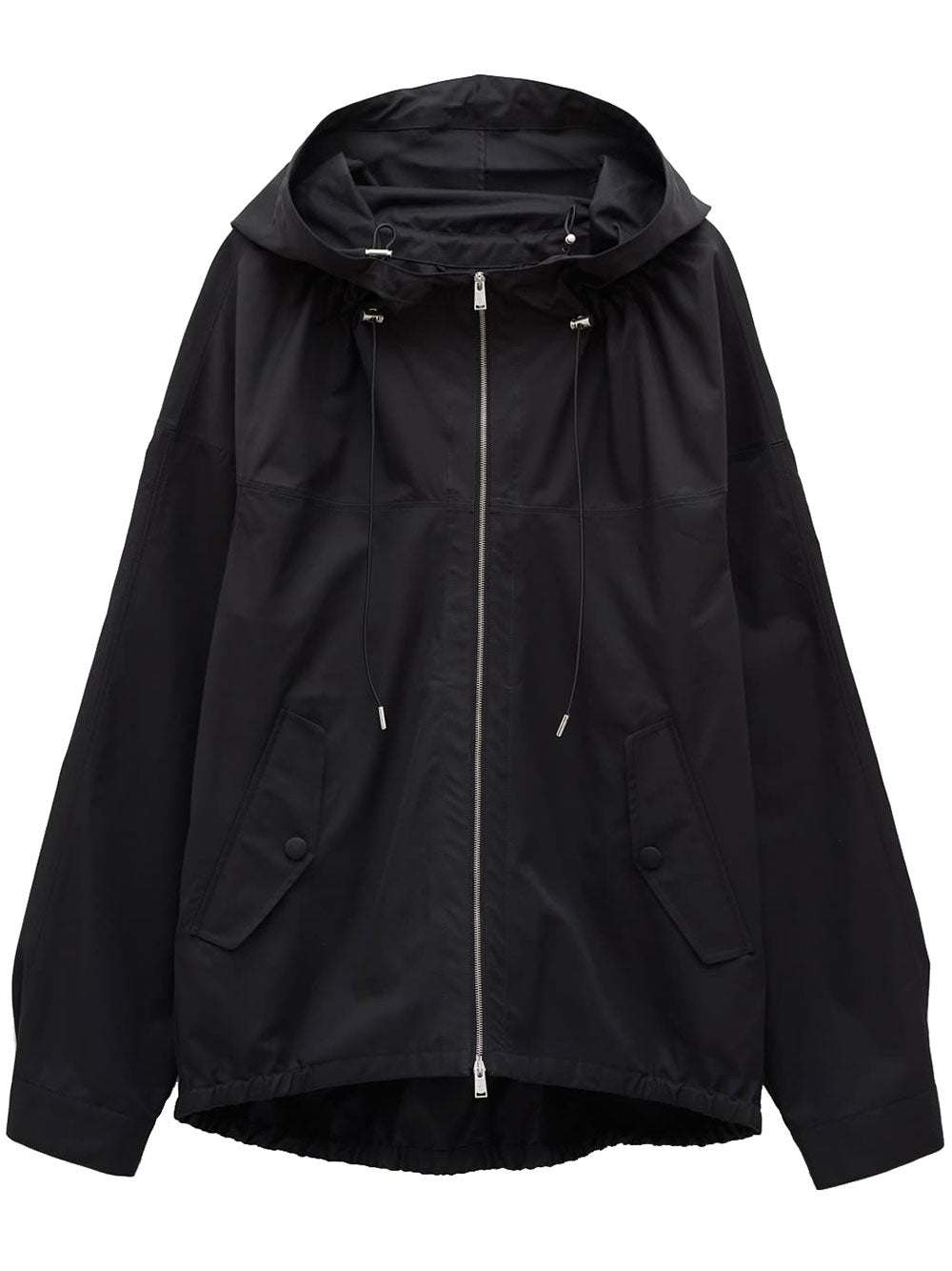 Lanvin, Black Hooded Windbreaker