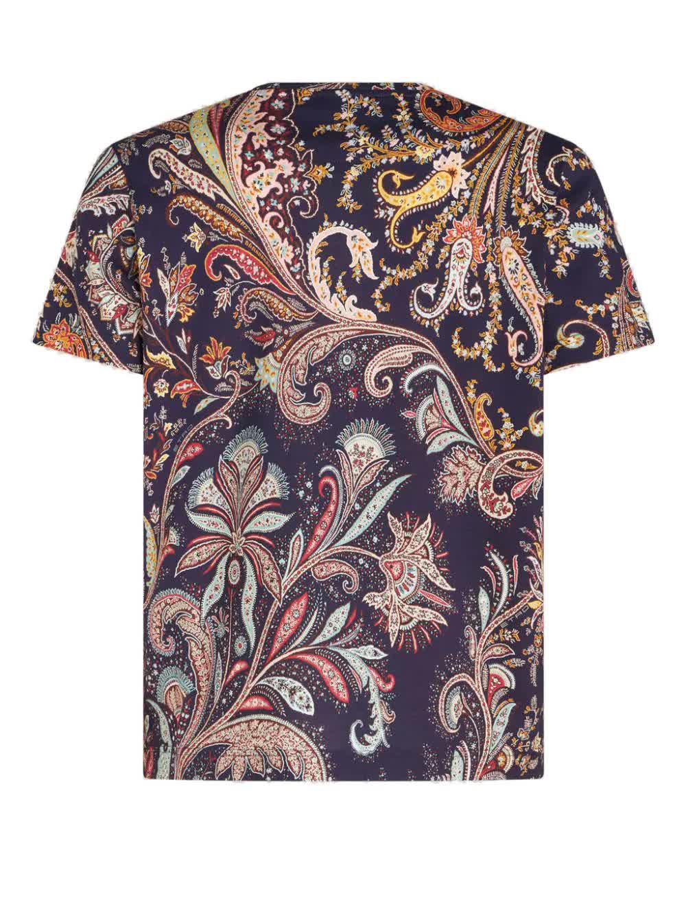 ETRO, Paisley-Print Cotton T-Shirt