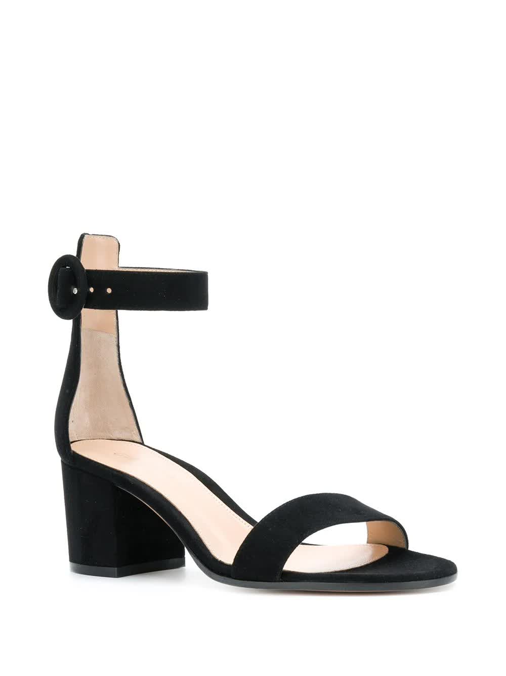 Gianvito Rossi, Versilia Suede Sandals