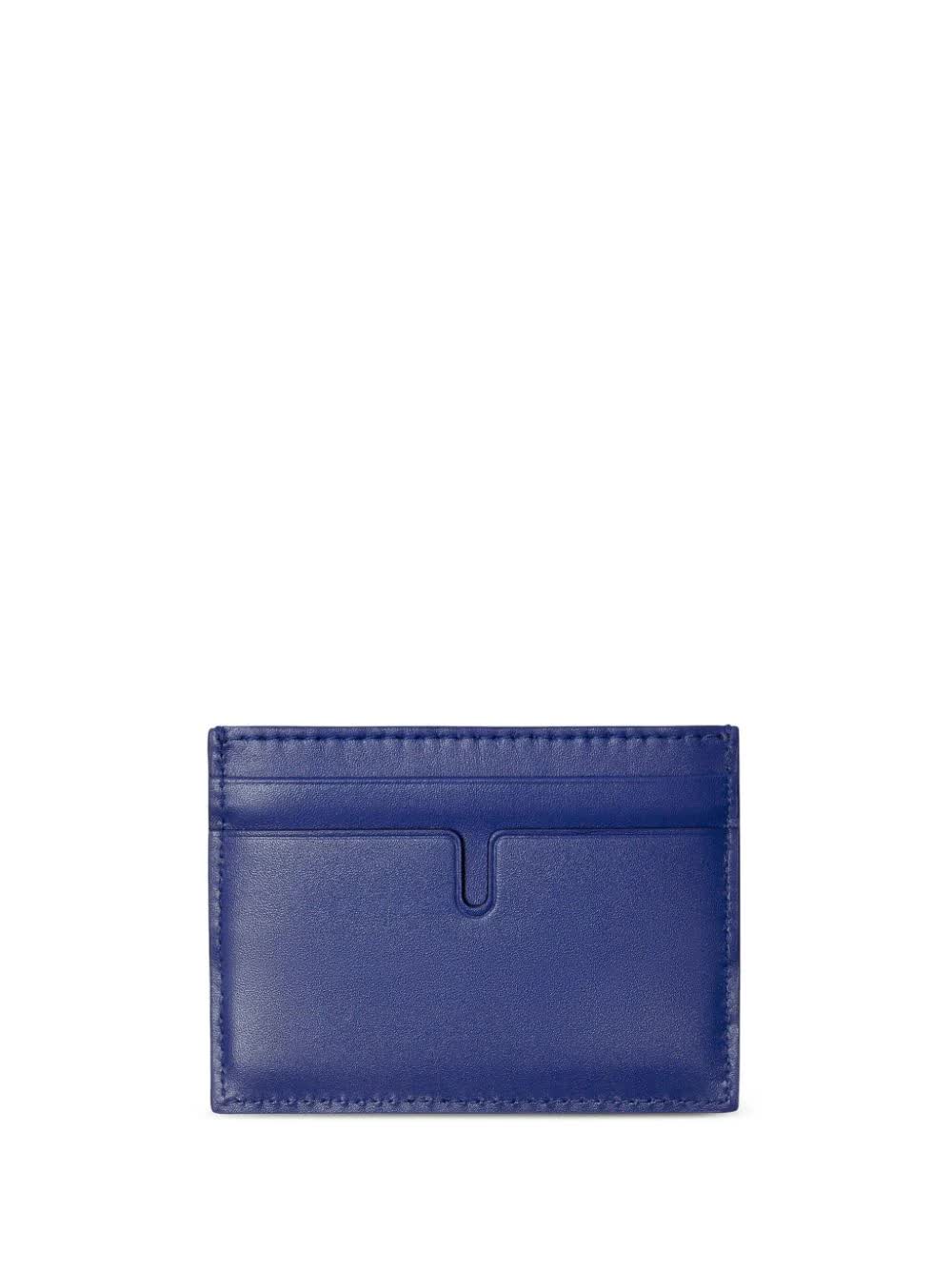 Burberry, Equestrian Knight Leather Cardholder