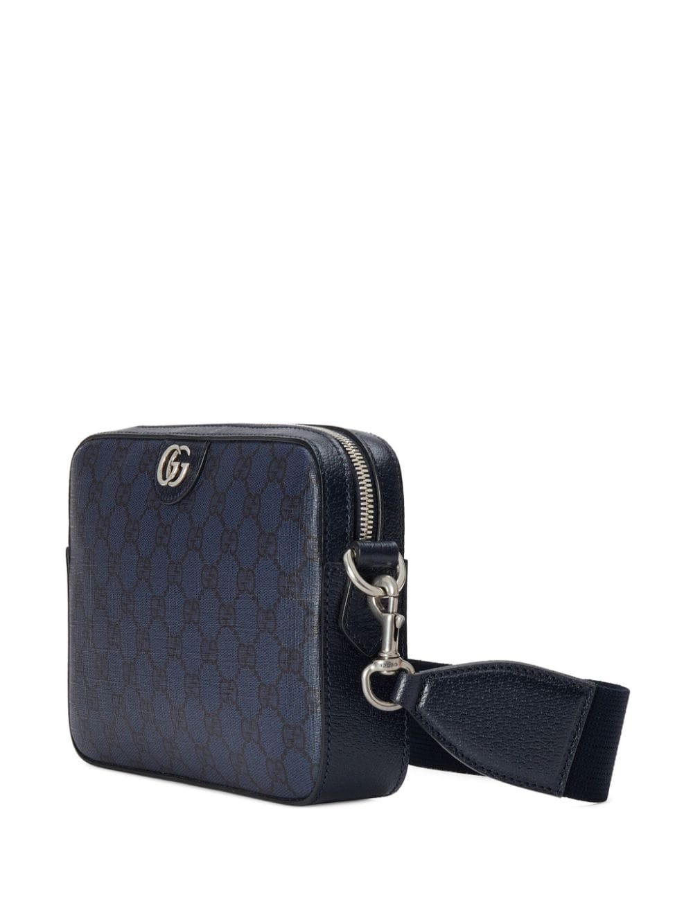 Gucci, Ophidia GG Zipped Leather Shoulder Bag