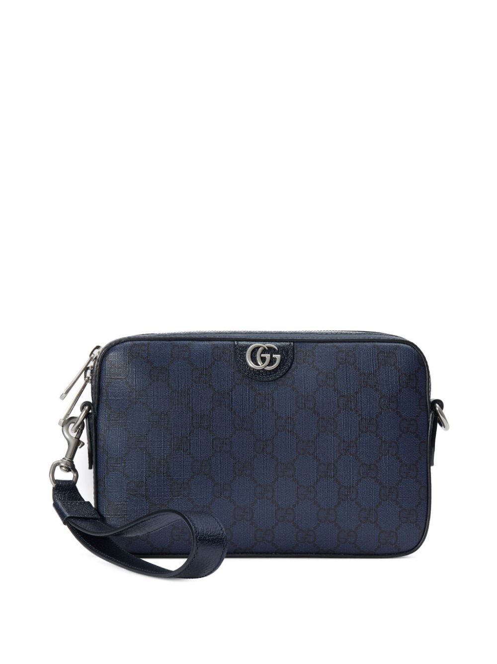 Gucci, Ophidia GG Zipped Leather Shoulder Bag