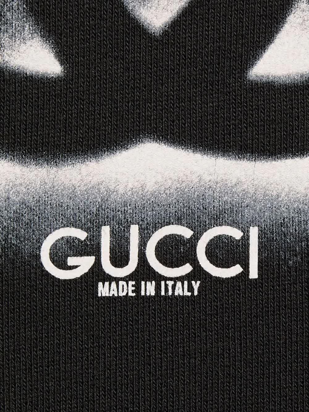 Gucci, Logo-Printed Cotton Hoodie